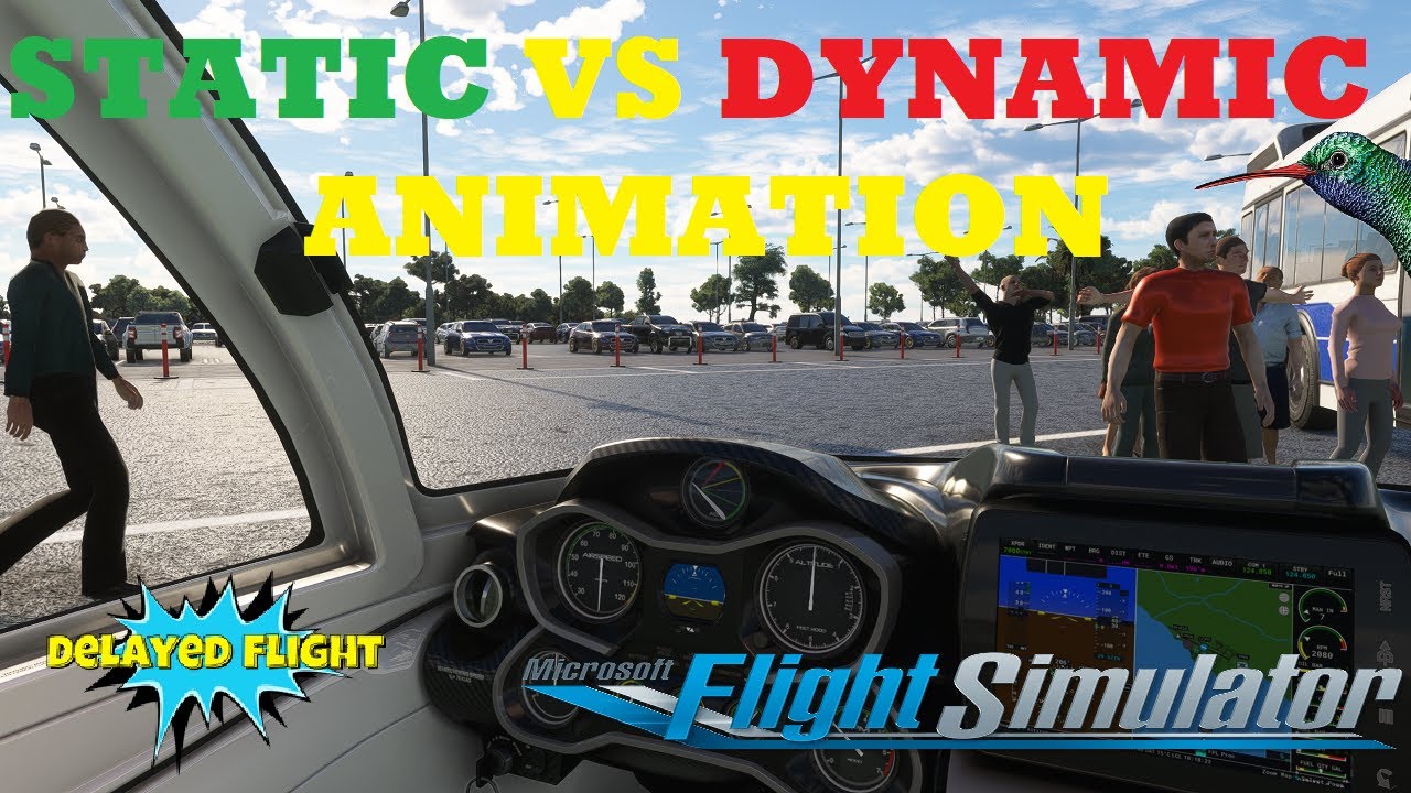 MSFS Best Freeware Scenery Addons ►The Future of Dynamic Human Animation 👉 Paphos INTL✈️Virtual Tour