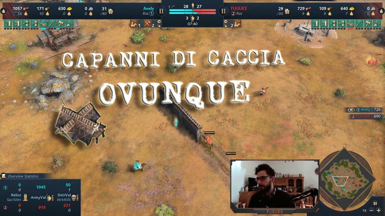 STUDIAMO I PRO ft. AVELY - RUSIANI SU RADURA DI MONTAGNA ► Age of Empires IV