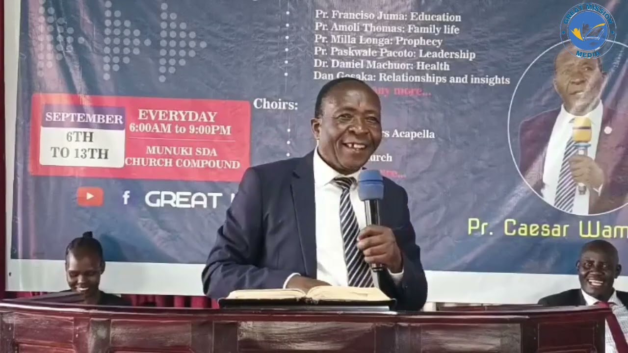 Mount Zion SDA Church Camp Meeting 2025 // Pr. Caesar Wamalika #day #1 #afternoon 