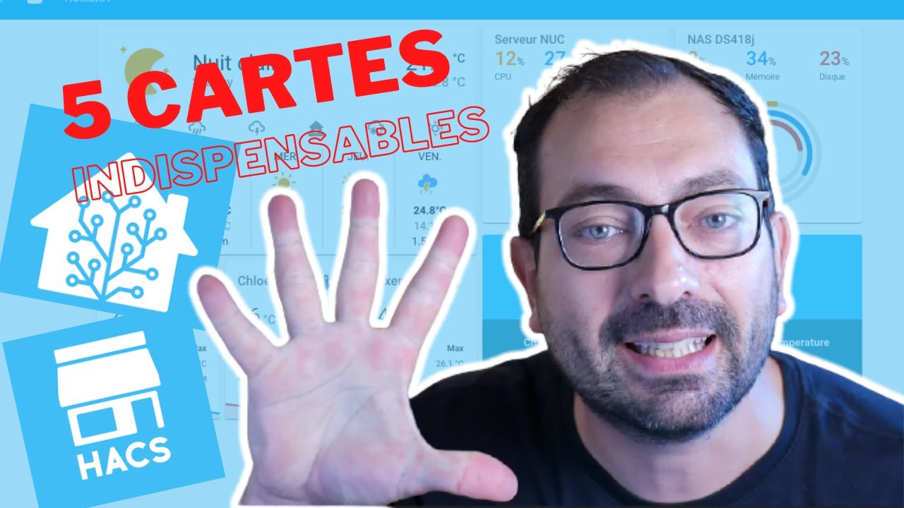 5 cartes personnalisées à connaitre pour votre tableau de bord Home Assistant