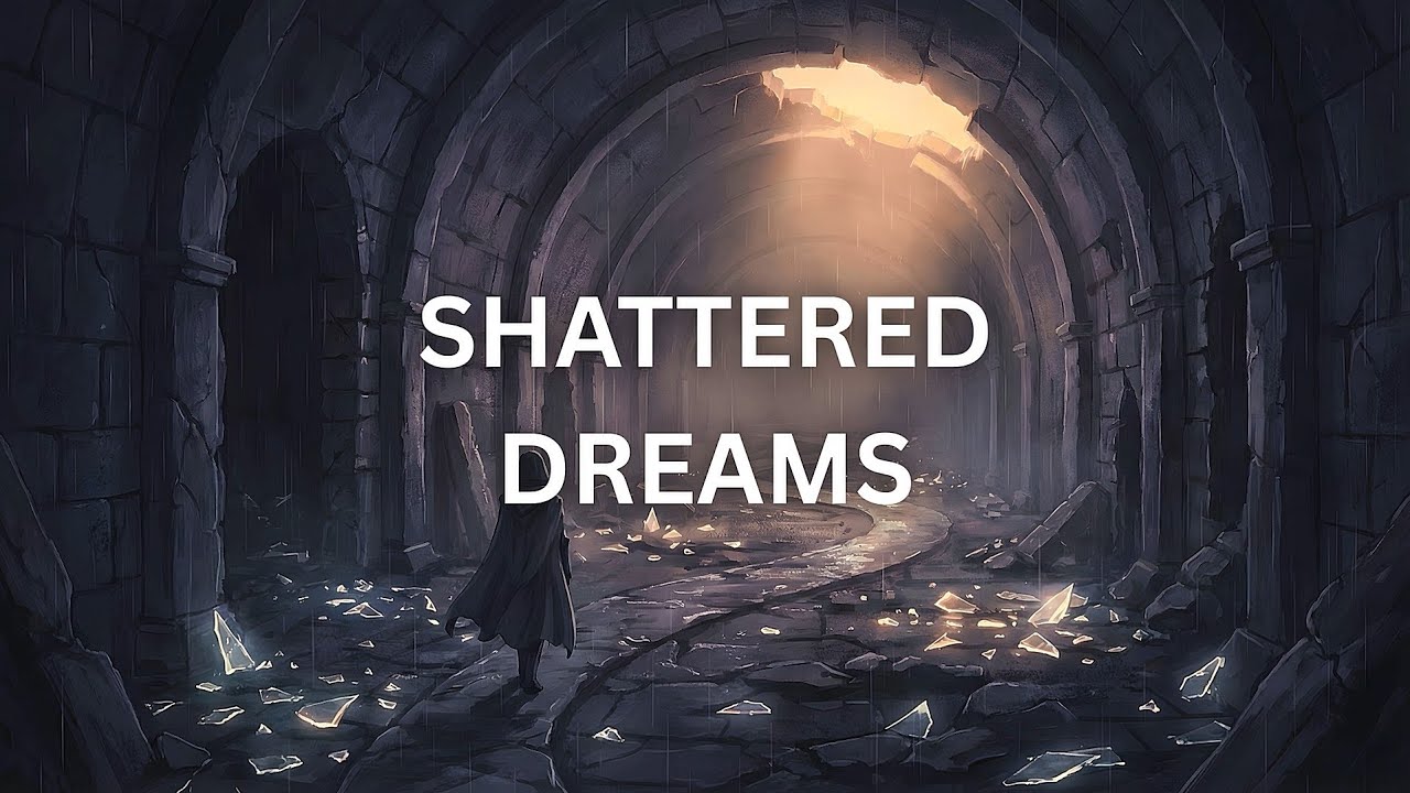 Clara Shade - Shattered Dreams (Official Lyric Video) | Midnight Echoes