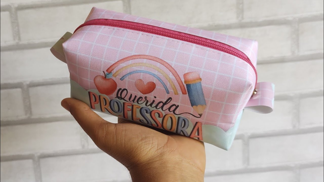 Nescessárie box A4 super fácil