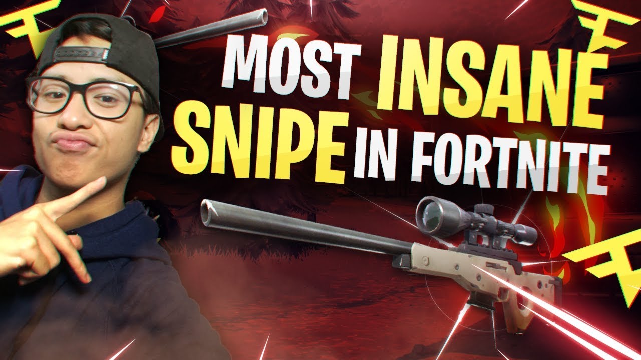 THE MOST INSANE SNIPE IN FORTNITE HISTORY - NOT CLICKBAIT! FORTNITE SHORT CLIP