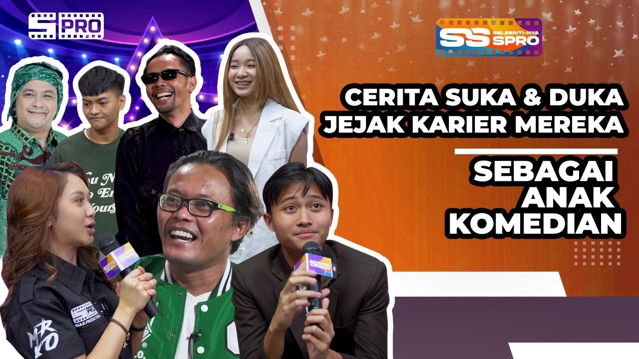 SELEBRITI SPRO: SUKA DUKA ANAK-ANAK KOMEDIAN MALAH JADI PENYANYI!NJAN, DIFFA CHANDRA & SALSA BINTAN!