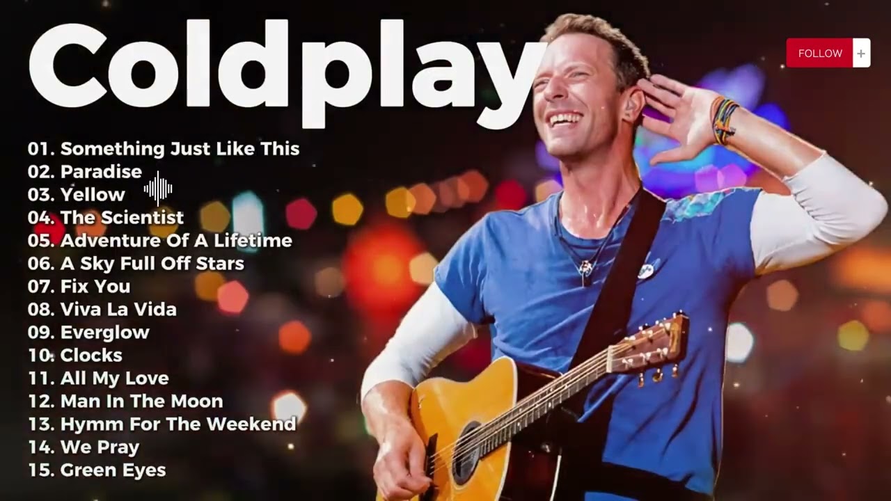 Coldplay Best Songs Playlist 2026 ~ The Best Of Coldplay