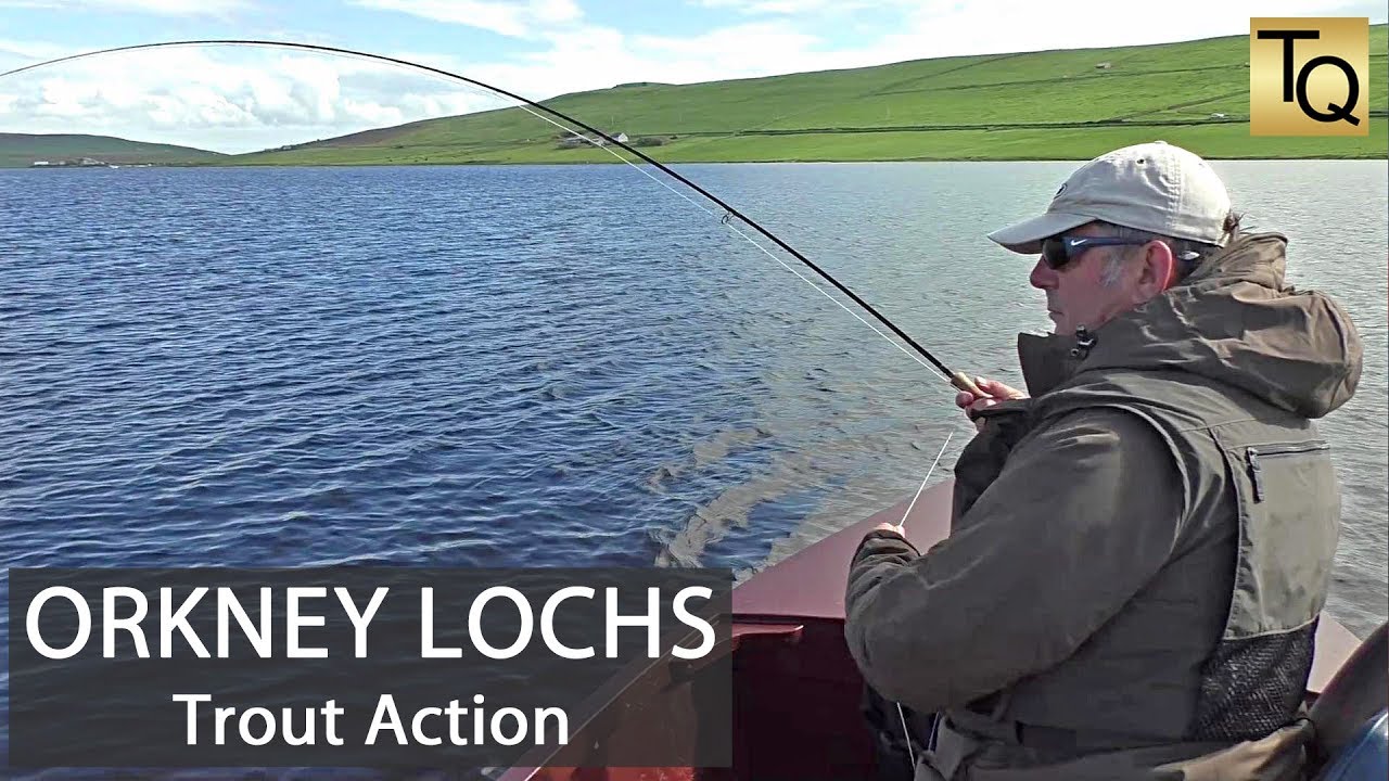 Fly Fishing for Trout in Scotland - Orkney Lochs
