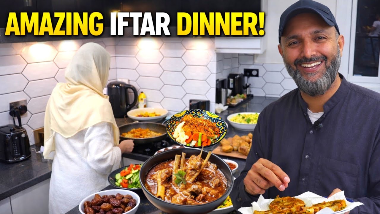 UK Ramadan Vlog 🌙 Wife’s AMAZING Iftar Dinner (You Won’t Believe This!)