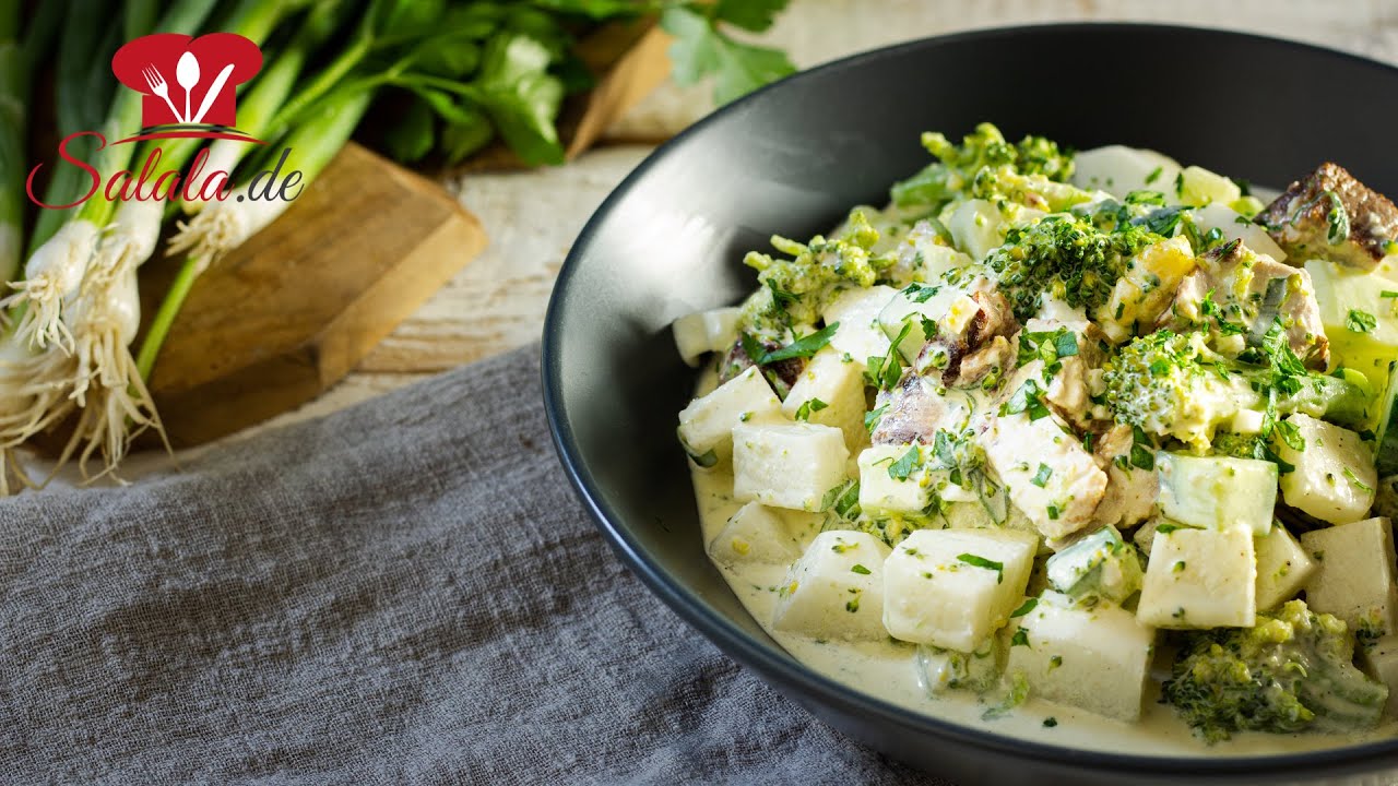 7 Tassen Salat mit Brokkoli I Low Carb und Keto Rezept