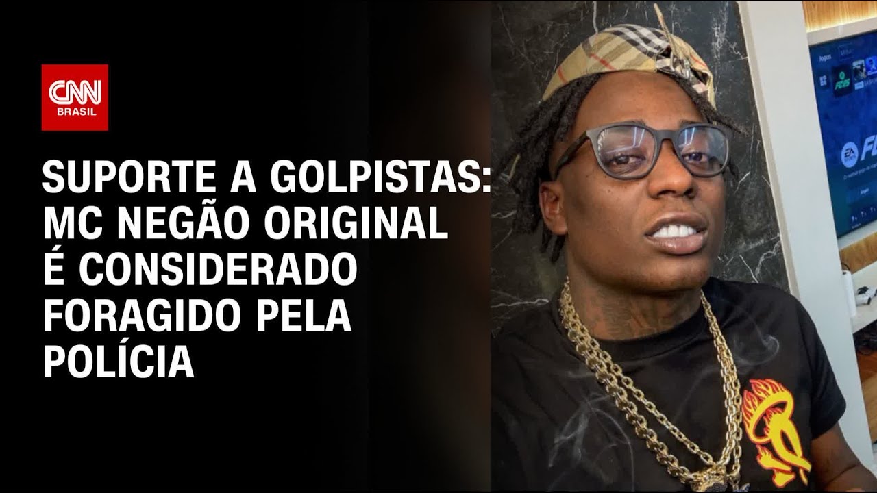 MC Negão Original: Polícia diz que artista forneceu infraestrutura para golpistas | CNN 360°