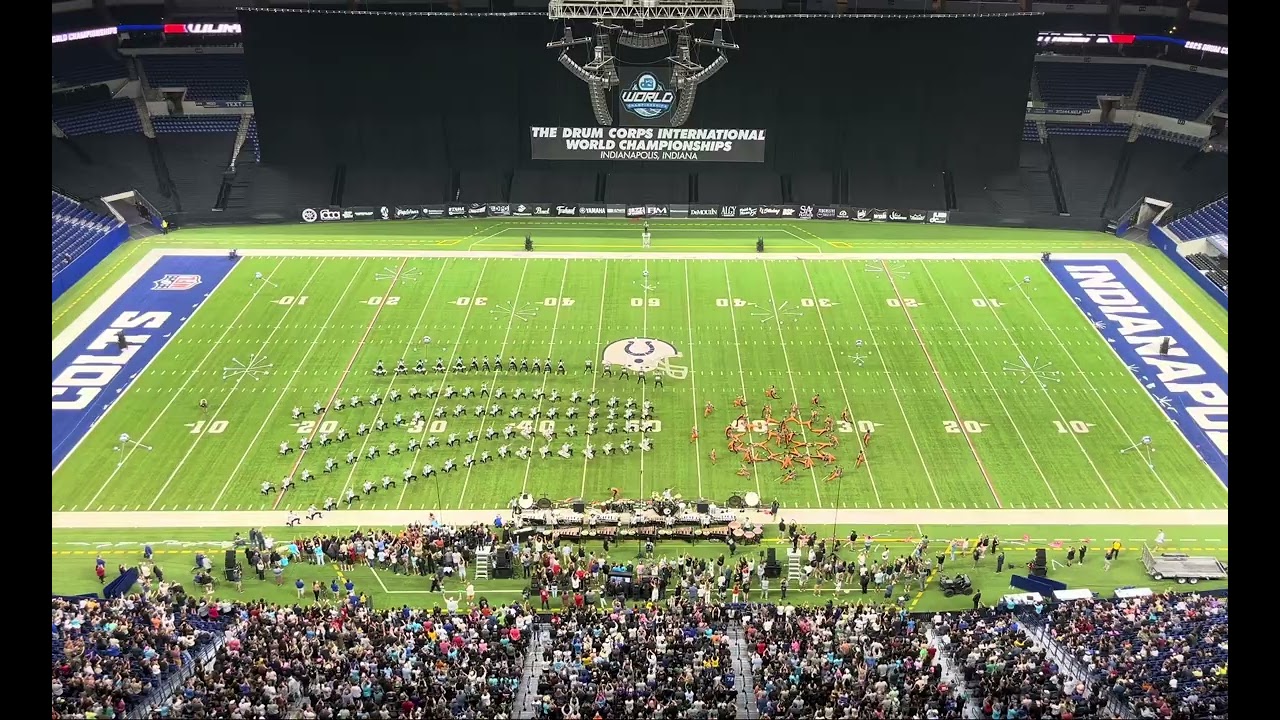 2025 Boston Crusaders victory run from the skybox