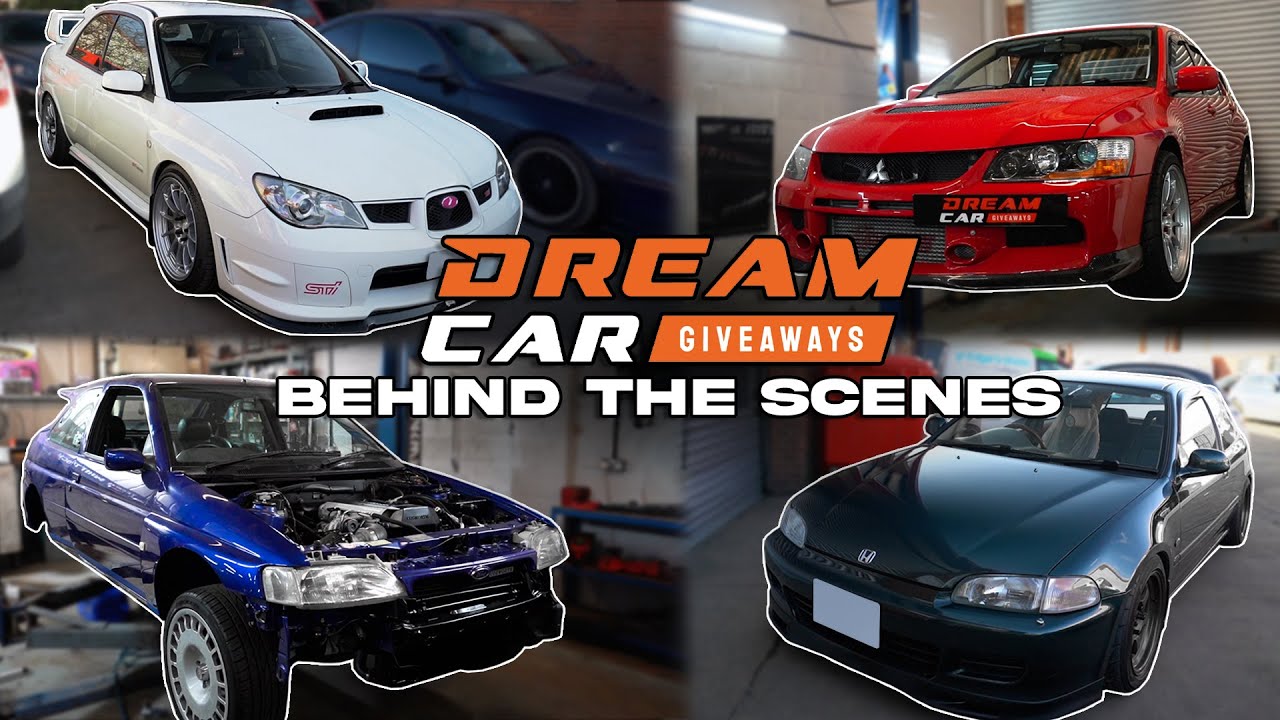Dream Car Giveaways Behind The Scenes: Escort Cosworth & B18 Swapped EG Checkover