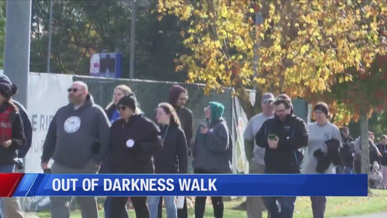 New River Valley residents walk to end suicide