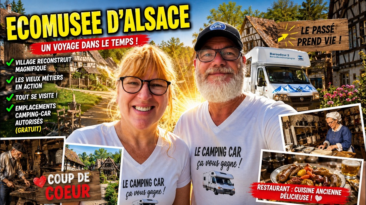 ECOMUSEE ALSACE : Ou dormir en Alsace en camping car ? #vanlife #alsace #campingcar