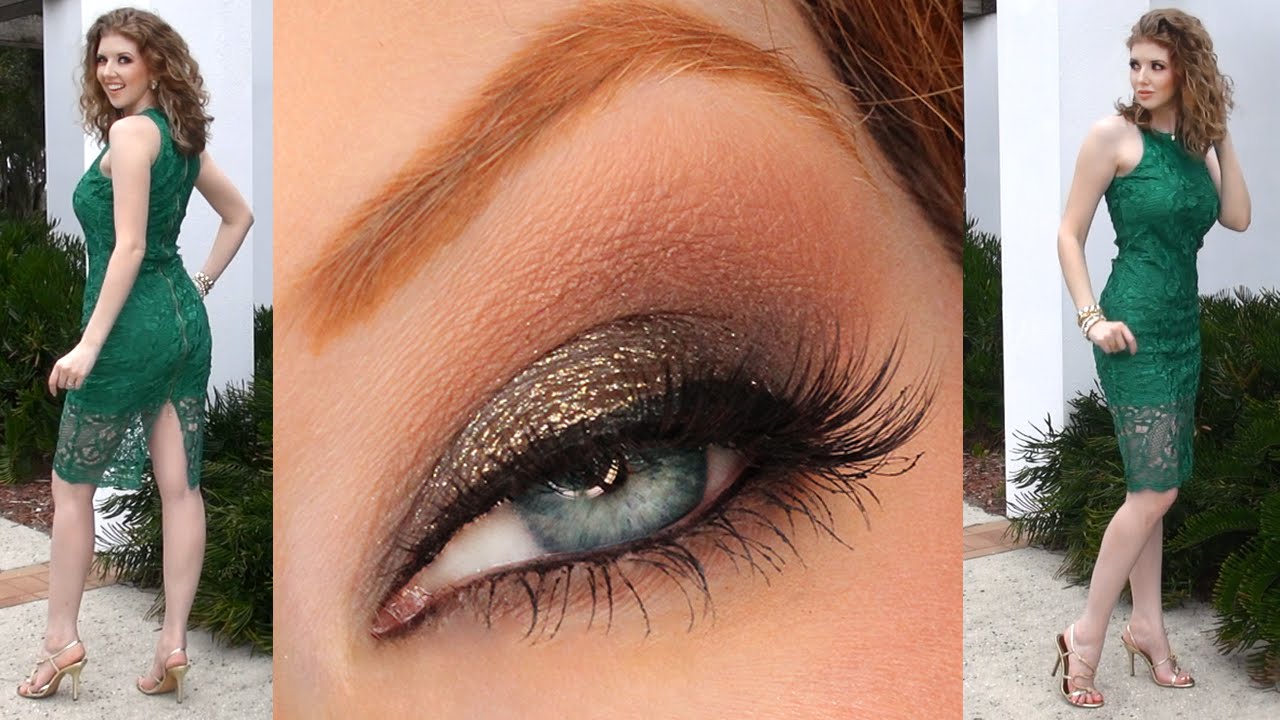 New Year's Eve Makeup Tutorial & Outfit