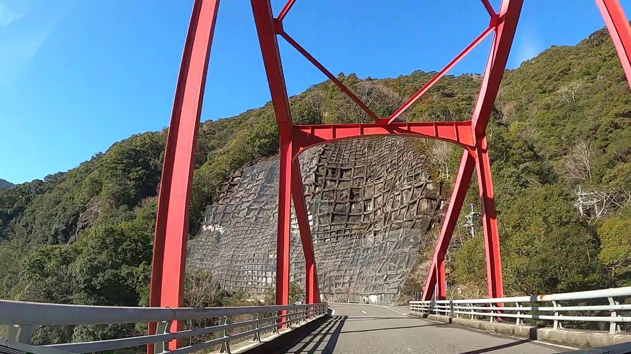 宮崎県西都市（杉安）～銀鏡まで気軽にドライブ気分