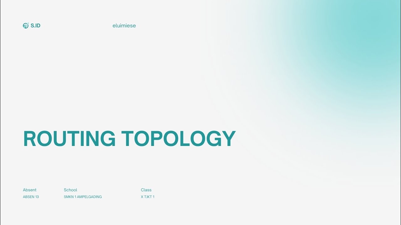 ROUTING TOPOLOGY BAB 16