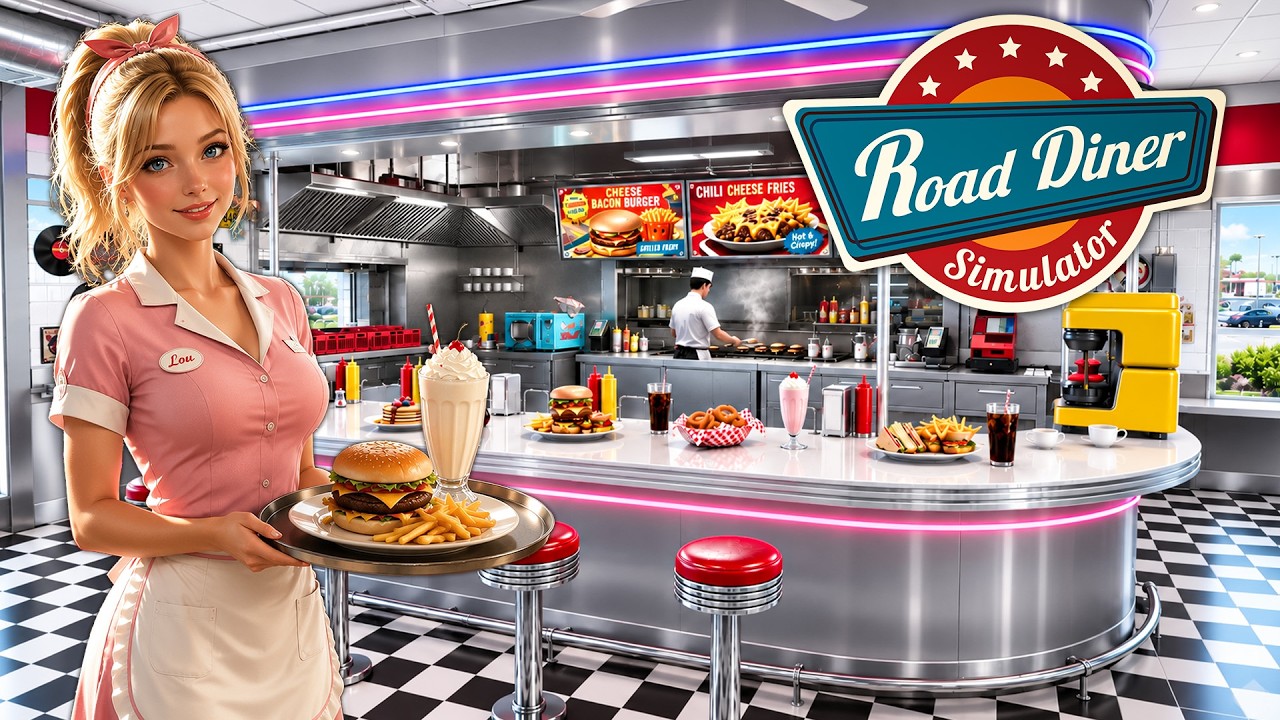 Road Diner Simulator | Prologue | Long Gameplay | No Commentary