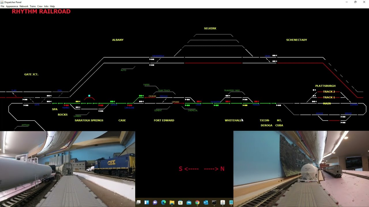 RHYTHM RR (CATS DISPATCHER PANEL) PART 3.....TRACKING TRAINS