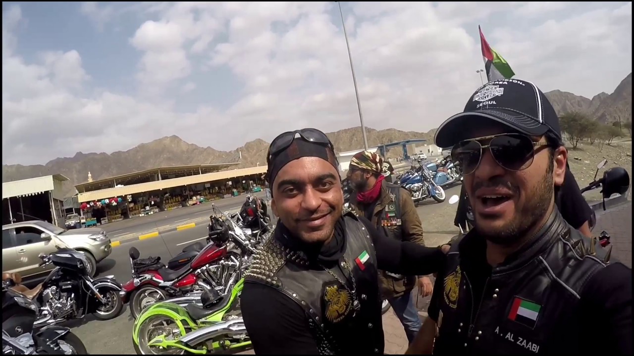 ROYAL RIDERS - UAE 21st January 2017 with TT CUSTOM