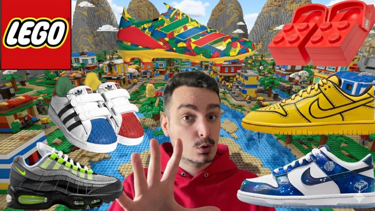 CROCS x LEGO🧱 TODAS LAS COLABORACIONES DE ZAPATILLAS!!