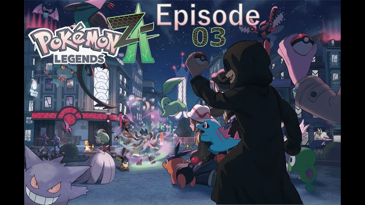 『Pokémon LEGENDS Z-A』ポケモンレジェンズZA　Episode03 素で色違いが出てきたんだが…狙ってないぜ！