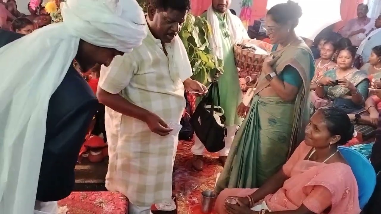JAWAY DHOTI (तिलक) संथाल आदिवासी शादी