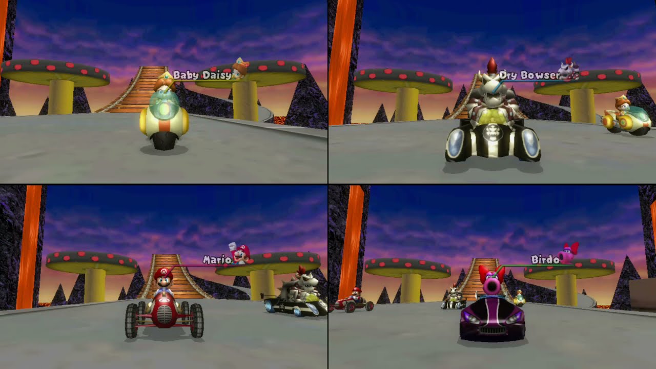 Mario Kart Wii Custom Tracks ✦ 4 Players 