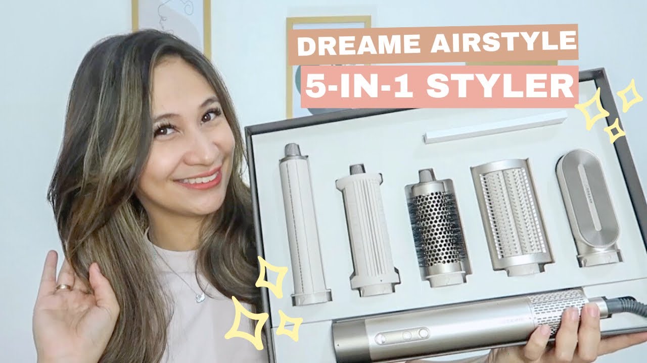 NO HEAT DAMAGE BLOWDRY BRUSH?? | DREAME AIRSTYLE 5 IN 1 HAIR STYLER | LOLLY ISABEL