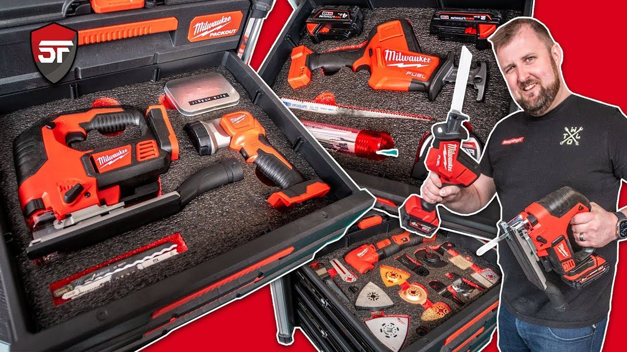 The Milwaukee Packout Drawers Organised THE BEST WAY!