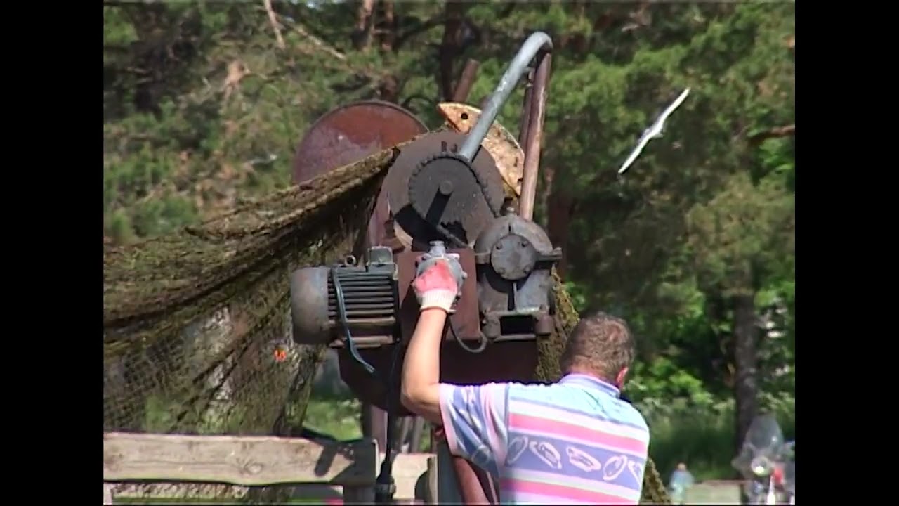 Kihnu kalurid ja kalurite sadam 2002 aastal Kihnu TV