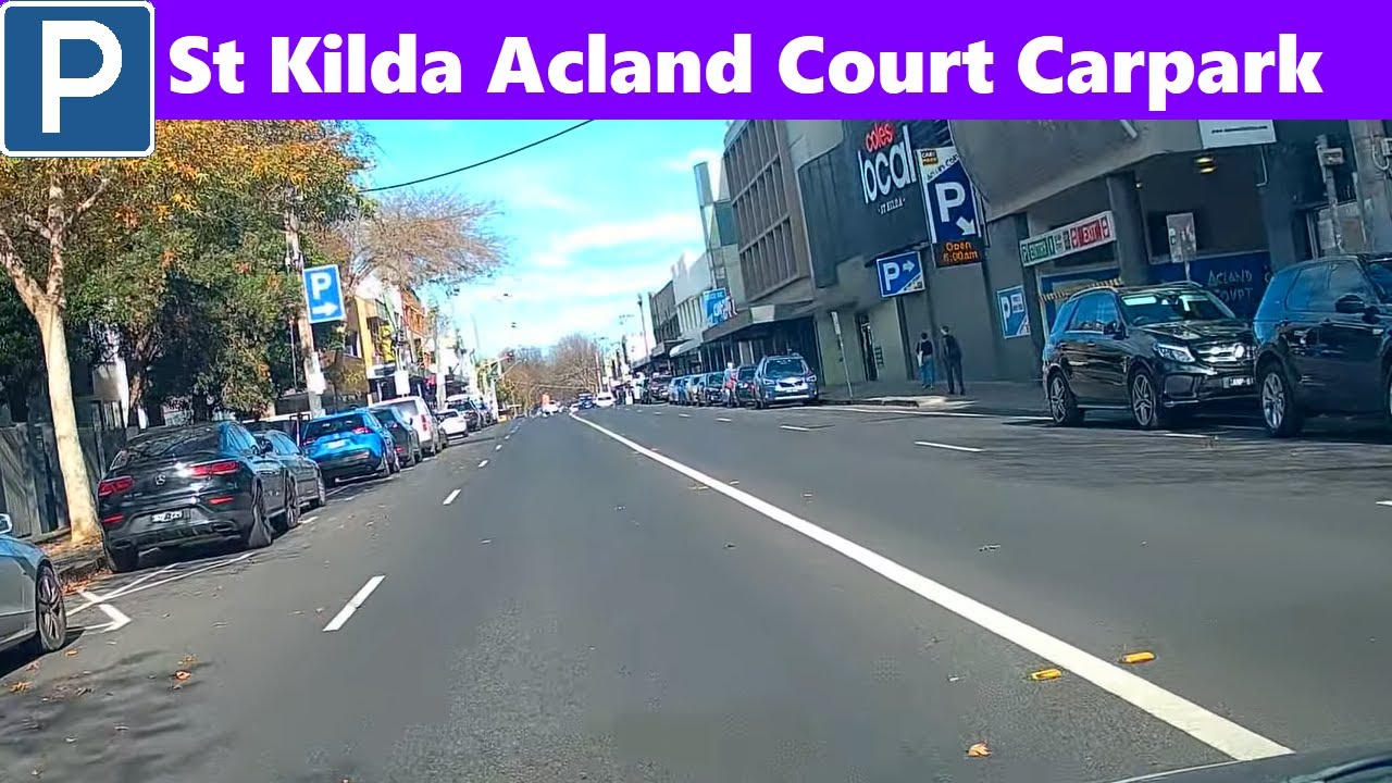 【Melbourne Carpark South】St Kilda Acland Court Carpark from Barkly St