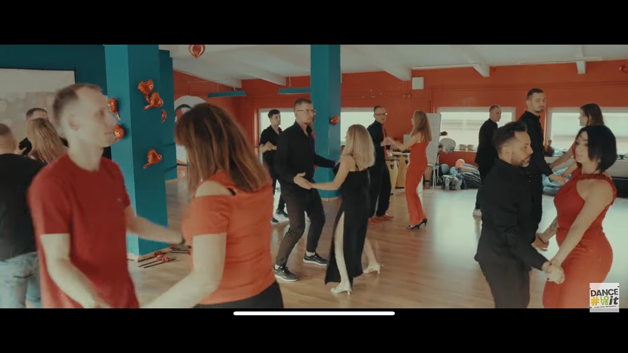 WALENTYNKOWY BACHATA VIDEO PROJECT  by Ewel, Karol, Daga i Mirek w DANCE#LOVEIT & CORAZON w Bielsku