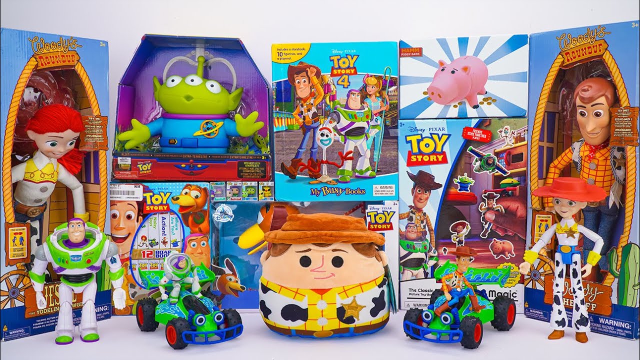 Disney Pixar Toy Story Collection Unboxing Review | Woody & Buzz Lightyear & Jessie