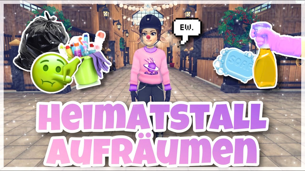 ICH RÄUME MEINEN HEIMATSTALL AUF!🧹(UND HOLE MIR DEN PINGUIN)🐧✨Emelie Mcway🖤SSO