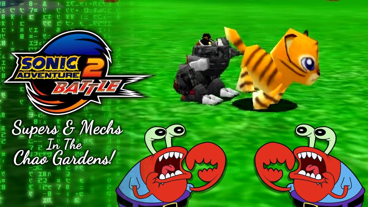 Sonic Adventure 2 Battle: Supers & Mechs In The Chao Garden!