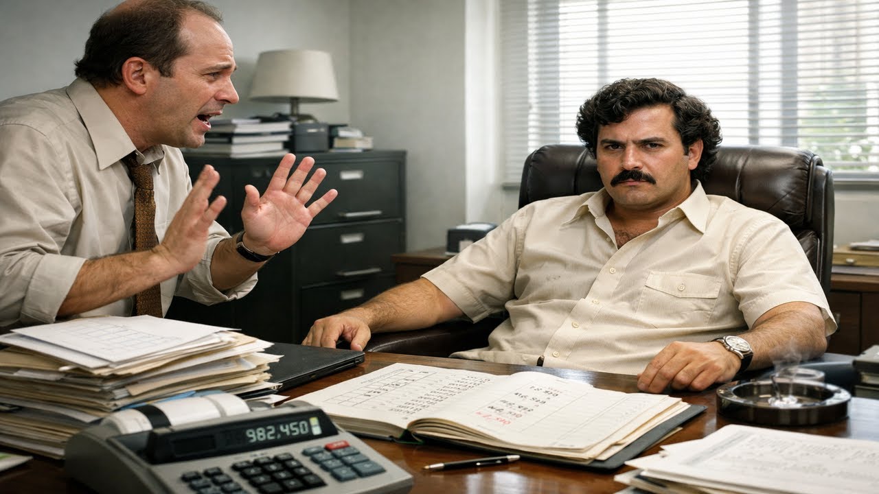 “No fue un robo” juró el CONTADOR a Pablo Escobar… pero ya era tarde.