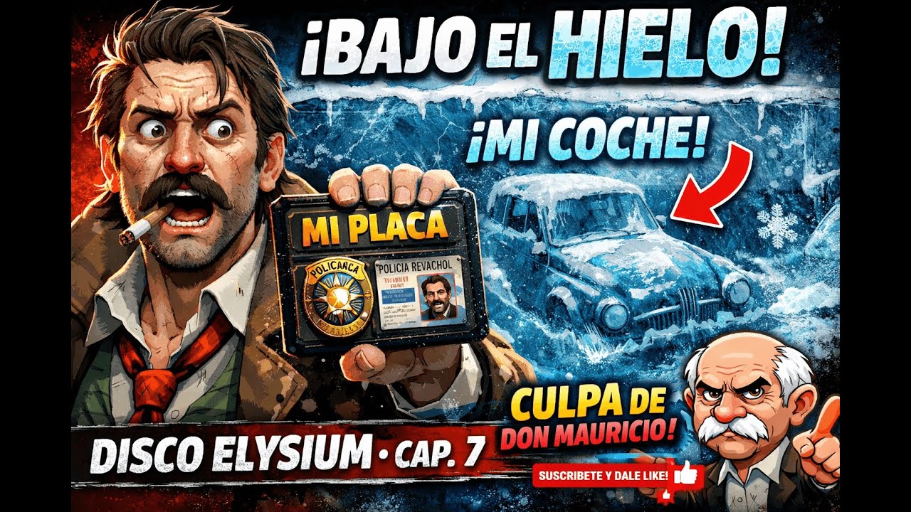 “Encontramos mi placa… y mi coche bajo el hielo ❄️🚗 | Disco Elysium Cap. 7”