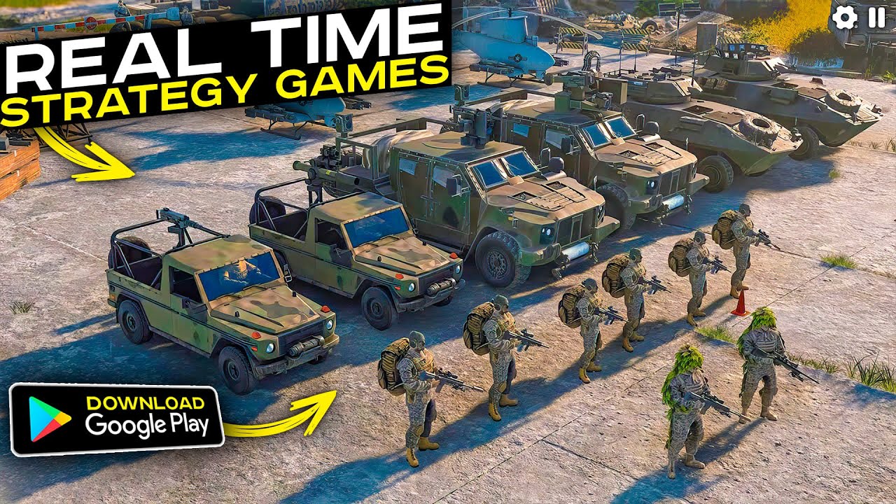 Top 20 Best RTS Games for Android & iOS in 2024 | Strategy games for android |Android strategy Games