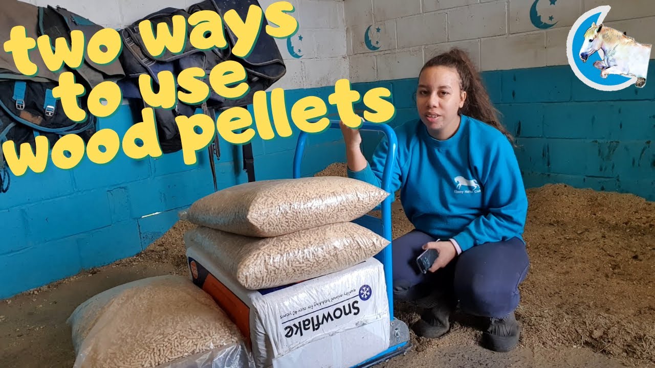 Two Ways To Use Wood Pellets | Moon Equestrian