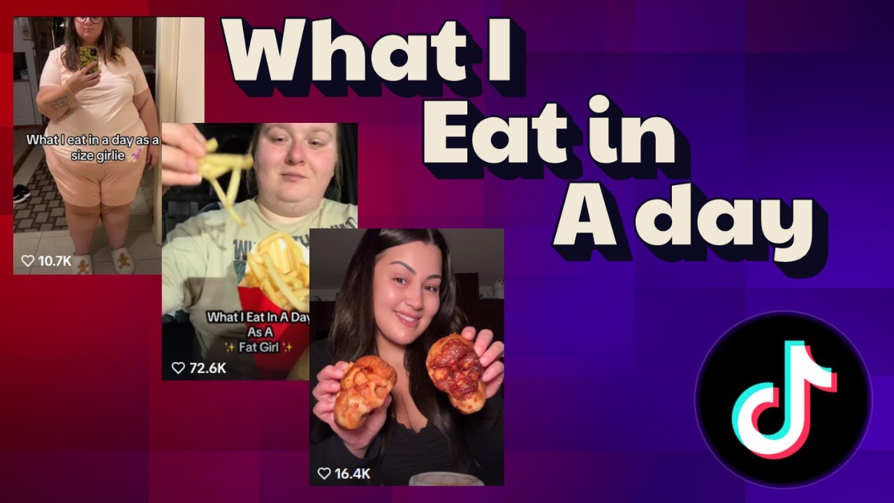 Ultra runner reacts to what I eat in a day as a fat person Tiktok