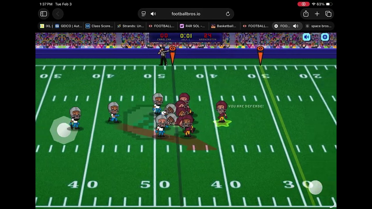 Dominating In Football bros
