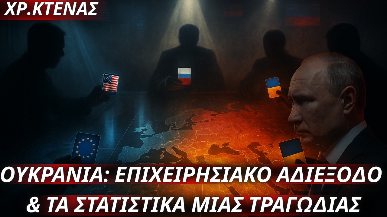 Χρήστος Κτενάς: Τέσσερα χρόνια Ουκρανία: Το αδιέξοδο των επιχειρήσεων & τα στατιστικά μιας τραγωδίας