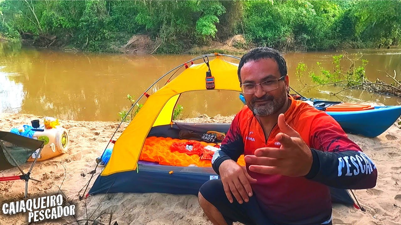 TUDO SOBRE MEU ACAMPAMENTO. VÍDEO COM MUITAS DICAS E IDÉIAS. Pescaria com TUNA 115
