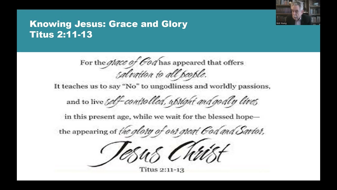 Knowing Jesus Advent Series [Titus 2]
