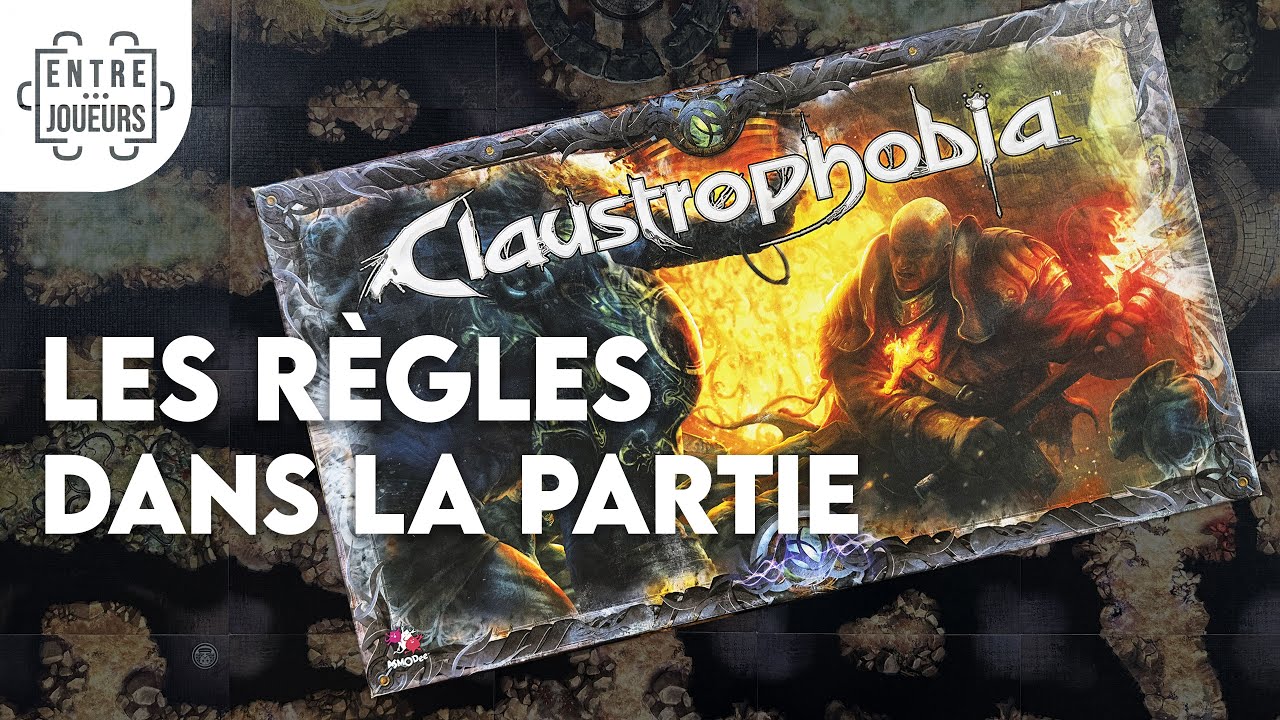 Claustrophobia, les règles dans la partie commentée | Jeux de société | version 2009 | Entre Joueurs