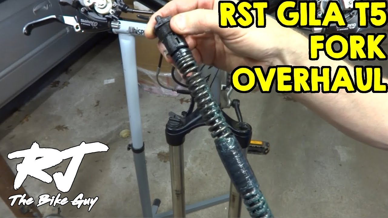 How To Disassemble/Clean/Lube/Re-assemble RST Gila T5 Forks