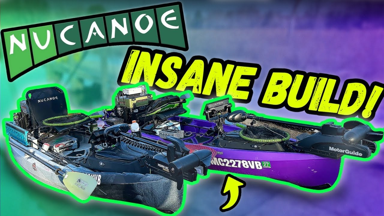 Fully RIGGED NuCanoe U10 and Unlimited Kayaks | Build And Walkthrough!
