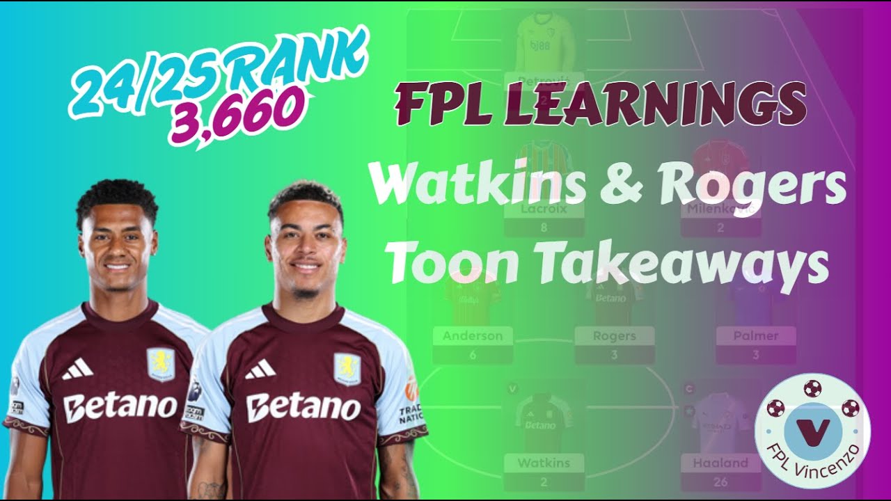 Keep or Sell Watkins & Rogers For Brentford? | Villa vs Newcastle Analysis | Fantasy Football Tips