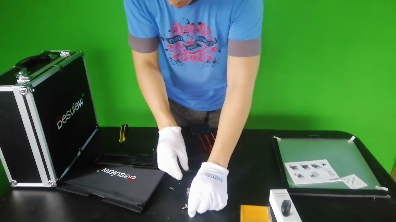 Unboxing Desview TP150
