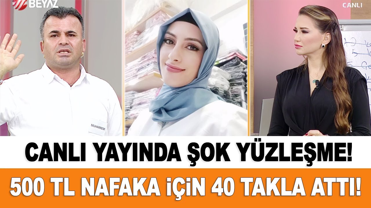 Muharrem ve Neşegül'ün nafaka pazarlığı! 500 TL için 40 takla attı!